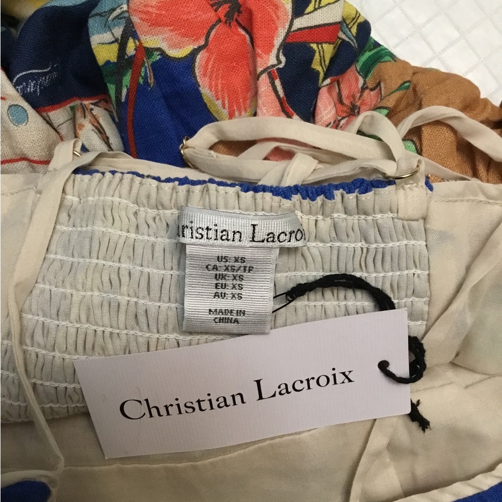 Christian Lacroix Multi-Color Printed Sundress - Picture 8 of 16